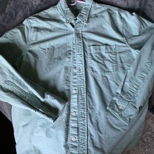 A&F-Button Down (Mint/Seafoam)